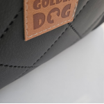 Prenosná taška pre psa Golden dog Lux - hnedo-čierna